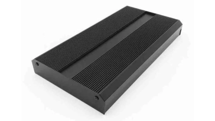 Obudowa radiatora Czarny IP40, 299 x 175 x 50mm, RS PRO