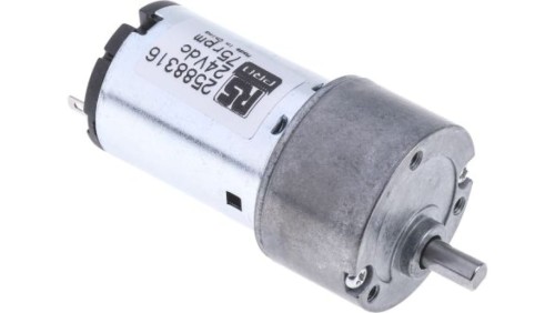 Motoreduktor DC, 75 obr/min., 20 Ncm, RS PRO