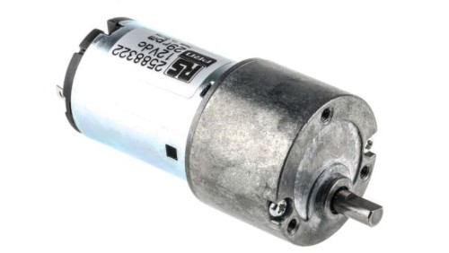 Motoreduktor DC, 29 obr/min., 30 Ncm, RS PRO