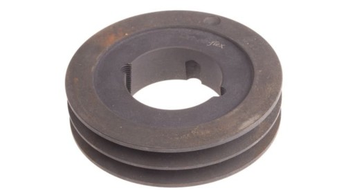 Krążek, śr. całkowita: 144mm, śr. otworu: 42mm, l. rowków: 2, Żeliwo, stal