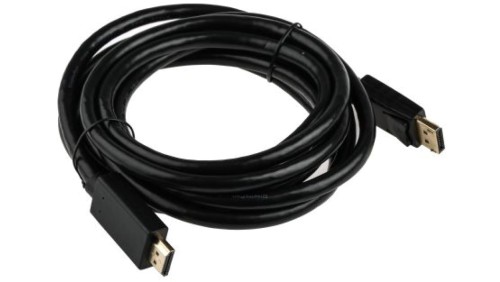 Adapter 4K 3m Męskie DisplayPort to Wtyk HDMI