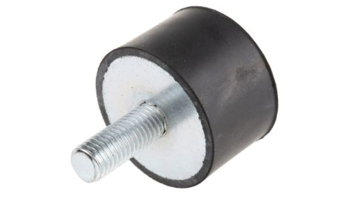 Mocowanie antywstrząsowe, M10, Ø 40mm, materiał: Guma naturalna 60Shore A, RS PRO