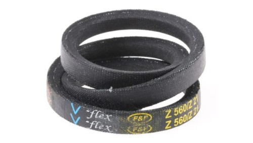 Pas napędowy, profil Z, materiał: PET, guma, 10mm x 6mm x 530mm, RS PRO