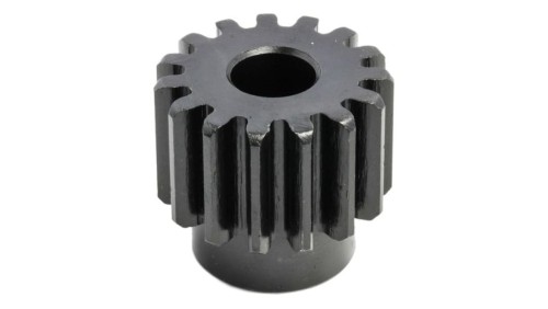 Koło zębate walcowe, moduł: 2, l.zębów: 15, śr. piasty: 24mm, śr. otworu: 12mm, Stal