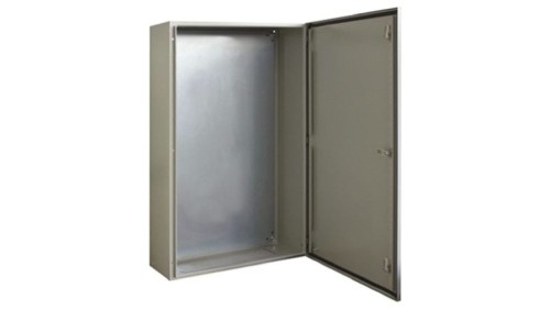 Szafka ścienna rozdzielcza RAL 7032, materiał: Stal, IP66, 1000 x 800 x 300mm, RS PRO