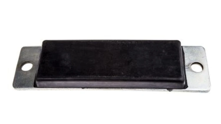 Mocowanie antywibracyjne, M16, Ø 273mm, H 25mm, 0, materiał: Guma naturalna 60 Shore A, RS PRO