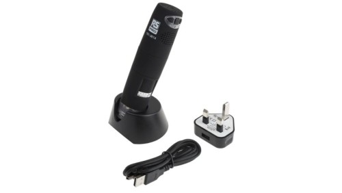 Mikroskop Wi-Fi MICFIUVWP, P: 5 → 200X, 1280 x 1024 piksele, RS PRO