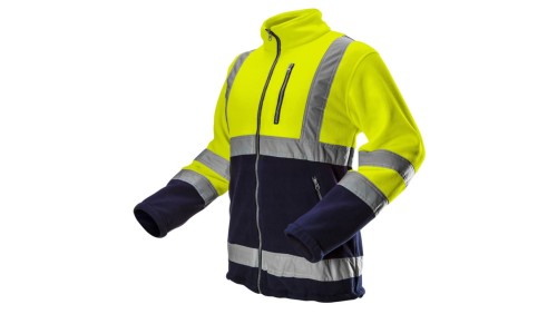 Bluza polarowa ostrzegawcza, żółta, rozmiar XXL 81-740-XXL