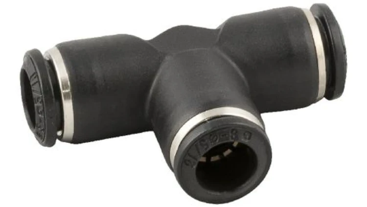 Adapter gwintowany teowy typu rura – rura, 20 barów