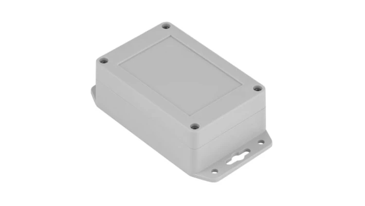 Obudowa Szary z kołnierzem IP68 Silikon, 105 x 70 x 40mm, RS PRO