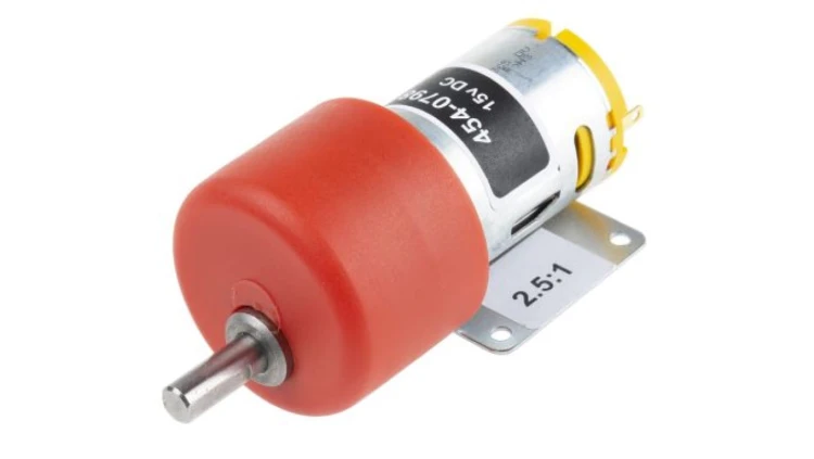 Motoreduktor DC, 990 mA, 7,98 W, 4658 obr./min, 159 gcm, RS PRO