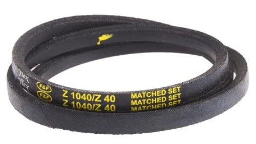 Pas napędowy, profil Z, materiał: PET, guma, 10mm x 6mm x 1.01m, RS PRO