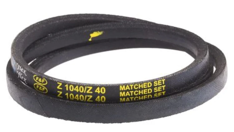 Pas napędowy, profil Z, materiał: PET, guma, 10mm x 6mm x 1.01m, RS PRO