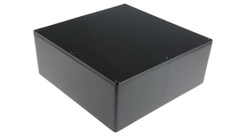 Obudowa ekranowana Czarny IP66 Neopren, 250 x 250 x 100mm, RS PRO