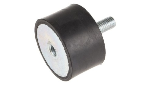 Mocowanie antywstrząsowe, M10, Ø 50mm, materiał: Guma naturalna 60Shore A, RS PRO