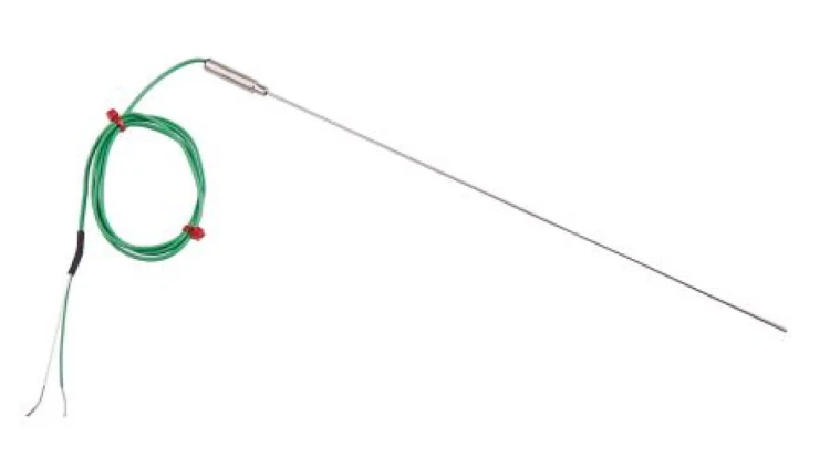 Termopara typ K do +1100C 250mm kabel 1m, Stal nierdzewna IEC