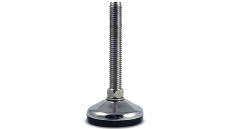 Regulowane nóżki, Ø 100mm, M20, 192mm, 1500kg 80Shore A, RS PRO