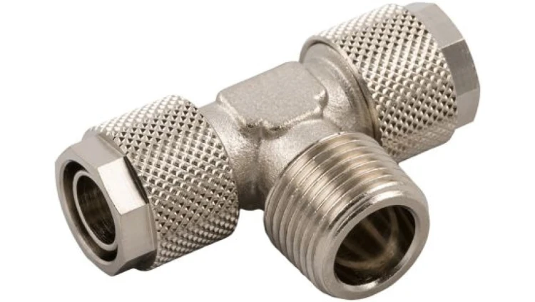 Adapter gwintowany teowy typu gwint – rura 176-0969 /10szt./