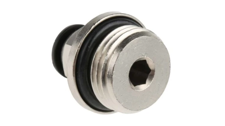 Adapter gwintowany prosty gwint – rura, 20 barów