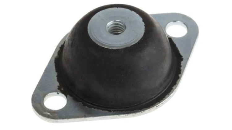 Mocowanie antywibracyjne, M6, Ø 64mm, H 20mm, 3.5, materiał: Guma 60 Shore A, RS PRO