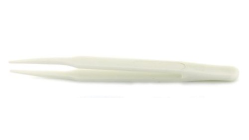 Pęseta, dł. 115 702A.DG, materiał: Plastik Delrin, RS PRO