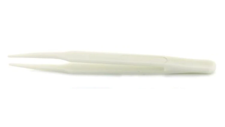 Pęseta, dł. 115 702A.DG, materiał: Plastik Delrin, RS PRO