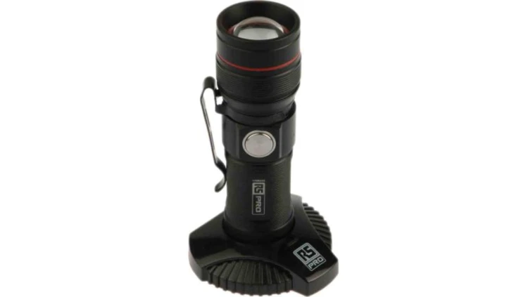 Latarka LED akumulatorowa zasięg 100 m, jasność 300 lm RS PRO 94g Nie
