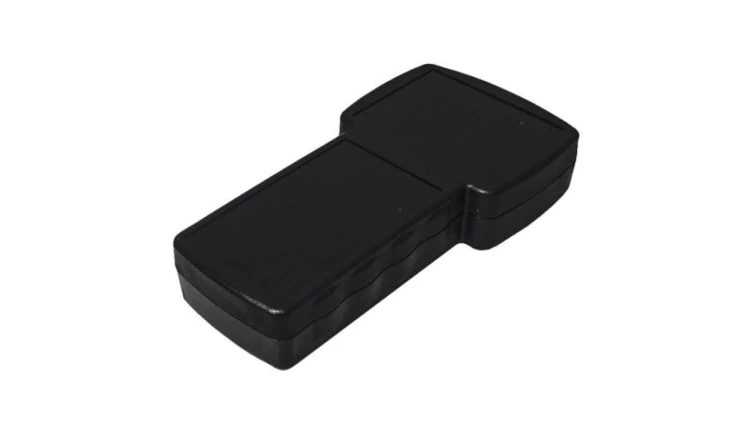 Obudowa do urządzeń przenośnych, IP54, 210 x 110 x 41mm, materiał: ABS, kolor: Czarny, z miejscem na wyświetlacz, z