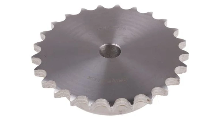 Koło łańcuchowe drabinkowe, 25 zębów, 08B-1, Pilot, śr otworu: 40mm, śr toczna: 101.33mm, Stal