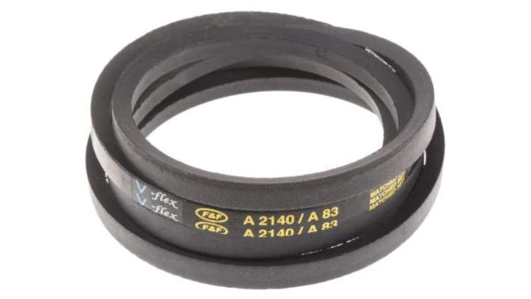 Pas napędowy, profil A, materiał: PET, guma, 13mm x 8mm x 2.11m, RS PRO