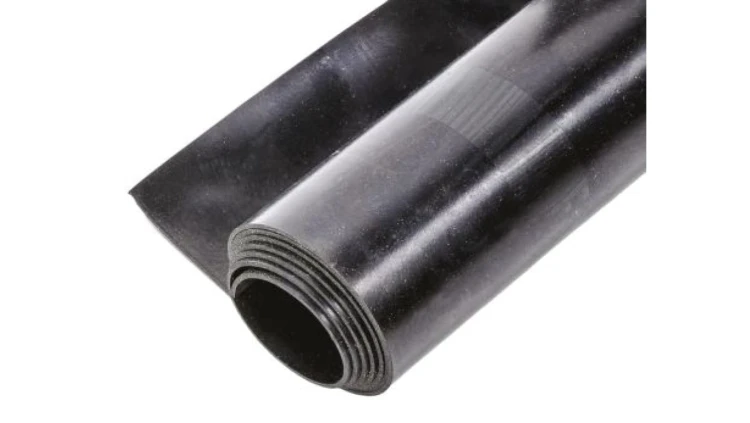 Arkusz gumy, Czarny, 1.4g/cm³, 1m x 1.2m x 1.5mm, RS PRO