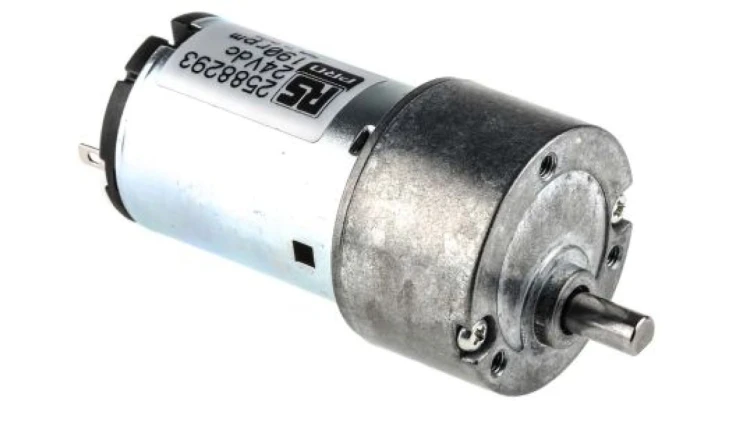 Motoreduktor DC, 190 obr/min., 10 Ncm, RS PRO