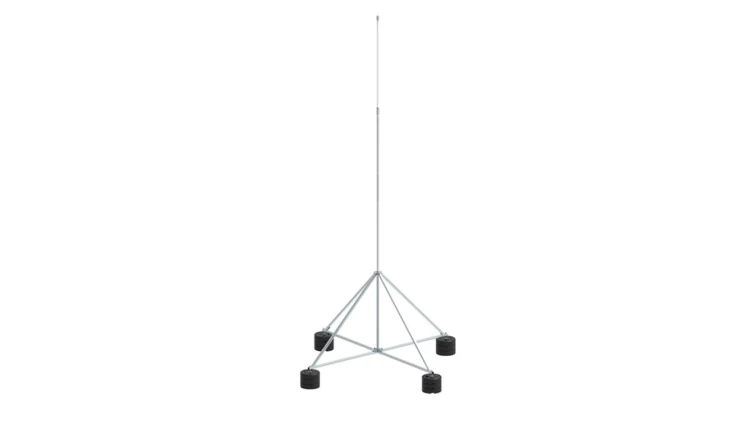 Maszt izolowany na czworonogu do zwodów poziomych wysokich 3m aluminium 65.3 AL IZ 3P CZ 65333009