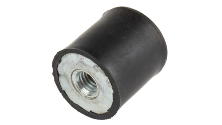 Mocowanie antywstrząsowe, M6, Ø 20mm, materiał: Guma naturalna 60Shore A, RS PRO