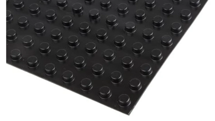 Nóżki antywibracyjne, 9.5mm, Okrągła