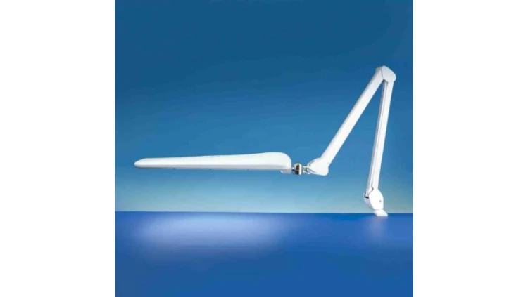 Lampa biurkowa 14 W, z regulowanym ramieniem, RS PRO