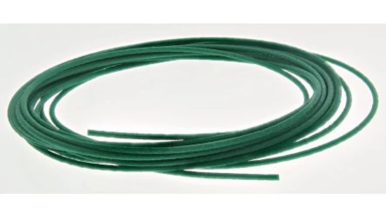 Zaokrąglony pas poliuretanowy, Zielony, śr.: 2mm, dł. 5m, obc.: 0.8kg