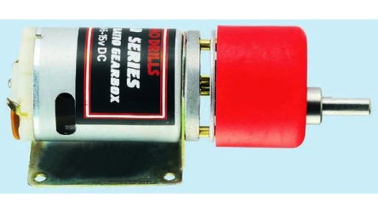 Motoreduktor DC, 1.06 A, 1,71 W, 9 obr./min, 15 Ncm, RS PRO