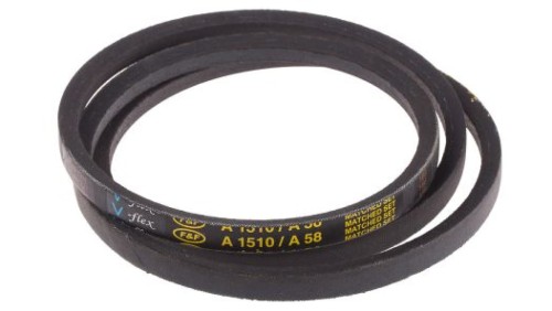 Pas napędowy, profil A, materiał: PET, guma, 13mm x 8mm x 1.475m, RS PRO