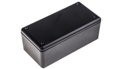 Obudowa Czarny, 130 x 65 x 50.1mm, RS PRO