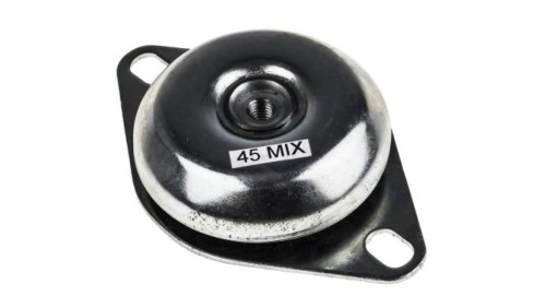 Mocowanie antywibracyjne, M12, Ø 172mm, H 3mm, 240, materiał: Guma naturalna 60 Shore A, RS PRO