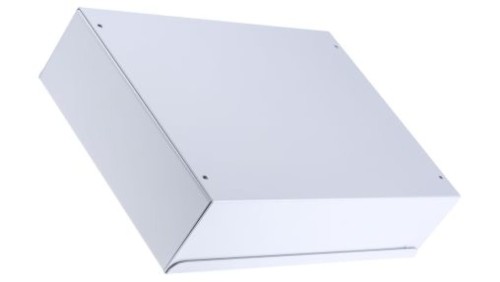 Obudowa urządzeń elektronicznych, Stal walcowana na zimno, Szary, 310 x 230 x 80mm, RS PRO