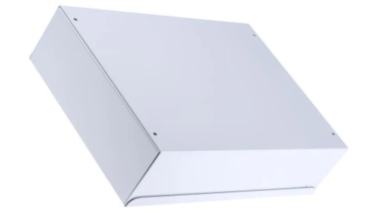 Obudowa urządzeń elektronicznych, Stal walcowana na zimno, Szary, 310 x 230 x 80mm, RS PRO