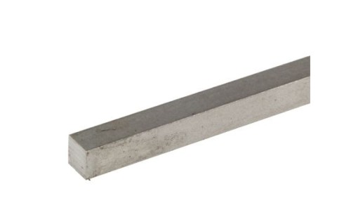 Pręt metalowy, kwadratowy, 8mm 8mm 304mm