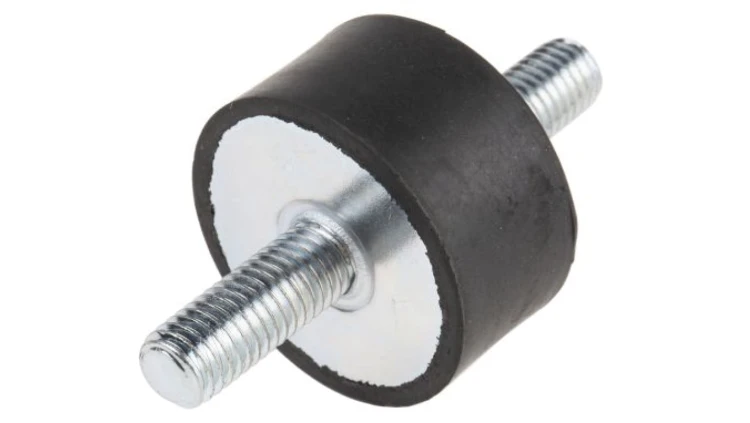 Mocowanie antywstrząsowe, M10, Ø 40mm, materiał: Guma naturalna 70Shore A, RS PRO