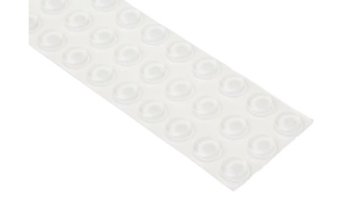 Nóżki antywibracyjne, 9.5mm, Okrągła