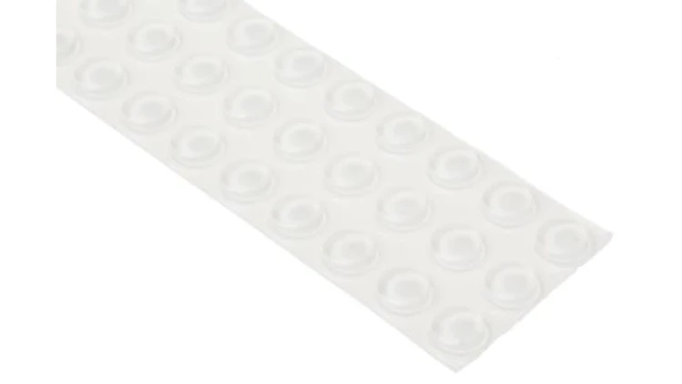 Nóżki antywibracyjne, 9.5mm, Okrągła