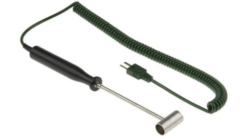 Termopara typ K 120mm kabel 1.5m, Stal nierdzewna