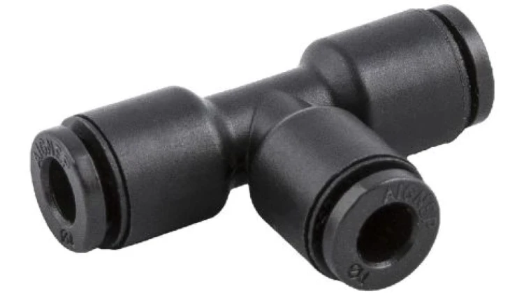 Adapter gwintowany teowy typu rura – rura, 20 barów