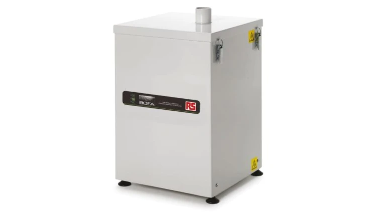 Pochłaniacz oparów 340mm, 400W Tak, 230V ac Tak, HEPA H13 571mm H14 99,997 przy 0,3 mikrona, Brytyjski, RS PRO